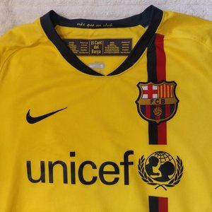 Barcelona 2008-2009 Away Kit, Long Sleeved